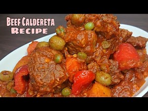 BEEF CALDERETA RECIPE