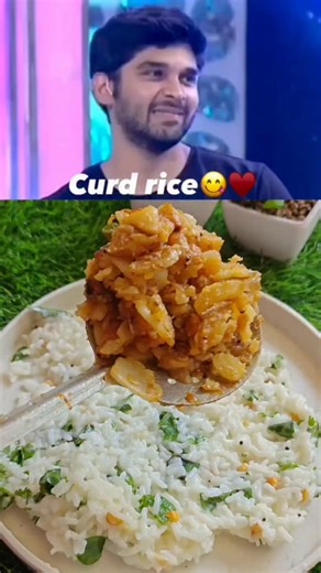 Little_Joy_Of_Me❤️ on Instagram: "Curd rice ❤️🤗 #reels #curd #curdrice #vikram #comedy"