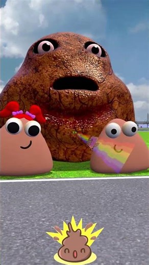 ALL SIZE GOLDEN THE POU BOU'S REVENGE FAMILY ALIEN POULINA CREEPYPASTA \ GIANT POU TAPES in Gmod !