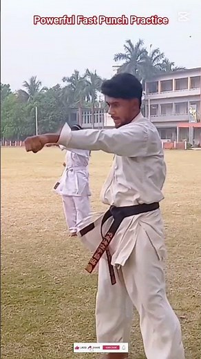 Powerful Fast Punch Practice | শিটো রিউ কারাতে ট্রেনিং | Kumite Speed Drill #skkb #FastPunch
