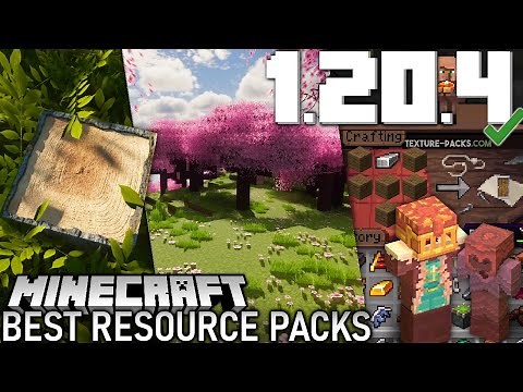 TOP 10 Best Texture Packs for 1.20.4/1.20.3 🥇