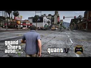 GTA 5 | QuantV+Ray Tracing Reshade RTGI | Grand Theft Auto V Realistic Modded Graphics Showcase 2021