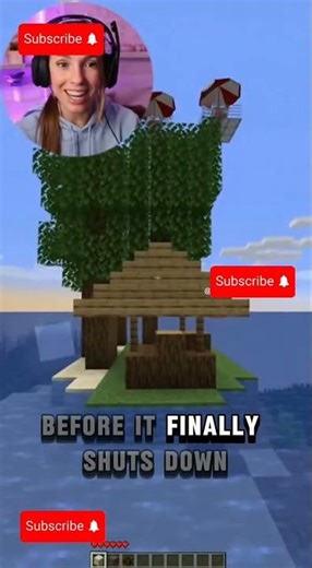 A Minecraft tropical island paradise #minecraft #minecraftshorts #minecraftbuild