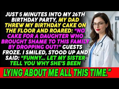 My Parents Smashed My Birthday Cake Screaming "Dropout" — I Smiled And Exposed The Real Culprit
