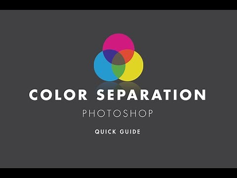 Color Separation in Adobe Photoshop