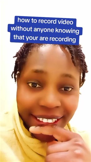 How to Record Video Without Getting Caught