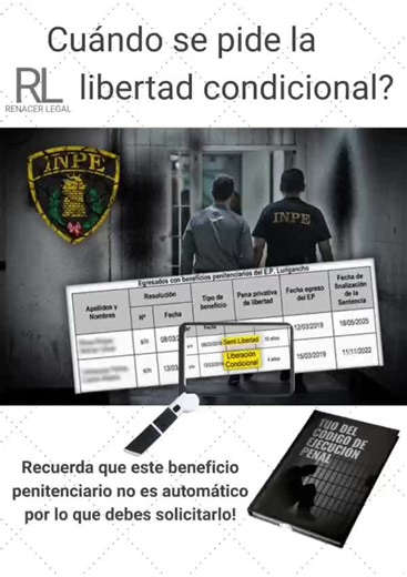 Beneficio Penitenciario: Libertad Condicional Explicada