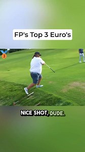 That last Euro is SO clean 🤯 | Youtube Golf Highlights