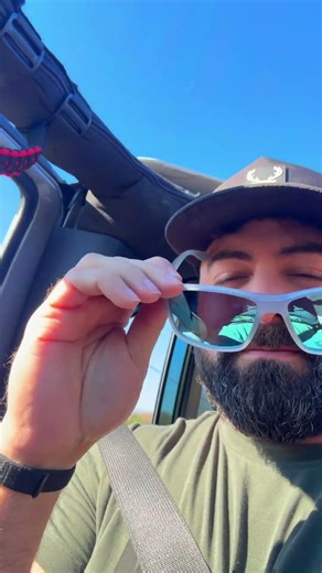 Blenders Mesa Crossing Alaska Sunglasses – Polarized Blue Mirrored Lenses, Matte Crystal