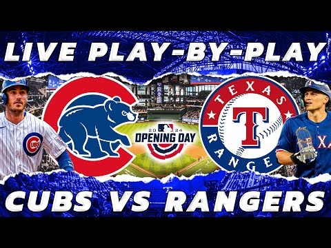 Chicago Cubs vs Texas Rangers | Live Play-By-Play & Reactions