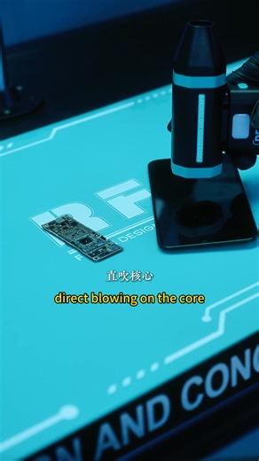 New product - Portable Mini Violent Fan RF-P6 💨 5 regular wind speeds 1 super-speed storm mode, instantly transforming into a "handheld mini typhoon"! 🔋Equipped with a 6000mAh large battery, say goodbye to battery anxiety. 🛡️The high-transparency honeycomb network combines safety and performance. With a lightweight body weighing only 255g, it is convenient to carry. 🎯Suitable for cooling down motherboards, mobile phones, dust removal in cars/windows, and summer cooling. ✅Wechat: RF4toolsjudy
