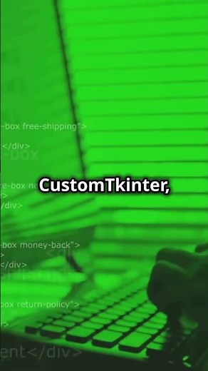 EXPERIMENTE USAR O MÓDULO CUSTOMTKINTER NO PYTHON PARA CRIAR SEUS PROGRAMAS DE COMPUTADOR #python