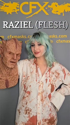 Composite Effects (CFX Masks) on Instagram: "RAZIEL SILICONE MASK Our new collaboration maks with @Romain Louis ! we are so happy to have this mask released! Music by Elijah 'Frawg' Wilson #cfxmasks #siliconemasks #siliconemask#Raziel #halloween"