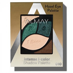 Almay Intense I-Color Eyeshadow Palette, Hypoallergenic, 030 Hazel Eyes, 0.1 oz