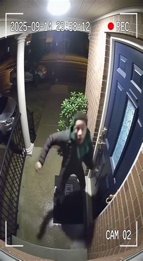 Burglar Caught on 4k Home Security Camera
