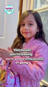 "I AM LEAVING" #englishtips