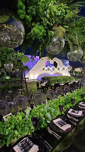 6.8K views · 2.8K reactions | Tropical breeze, glittery sleeves, and non-stop disco dreams睊! | Fadi Fattouh | Facebook