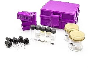 Leerburg CKC - Dog Scent Work Training Kit CKC Multi Odor Scent Kit (Purple) - Anise, Pine, Clove, Wintergreen