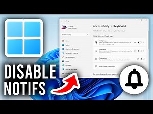 How To Disable Caps Lock Notifications In Windows 11 - Step By Step