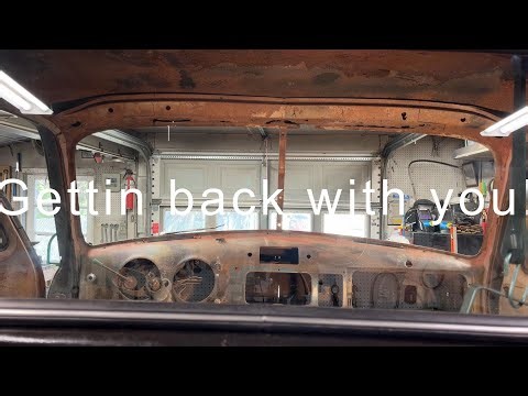 Rear window seal replacement, and a inner cab brace removal.