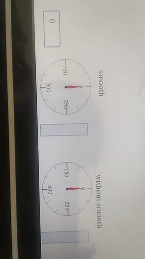 Kinco HMI- Meter Component With Smooth Animation and without Smooth Animation