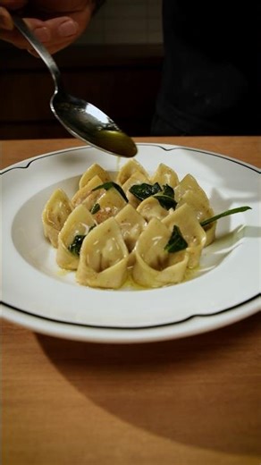 Pork and Prosciutto Tortellini with Butter & Sage