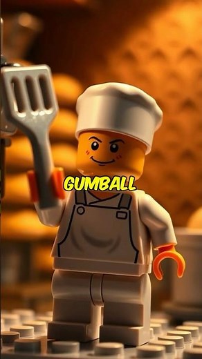 Legos like gumballs too.