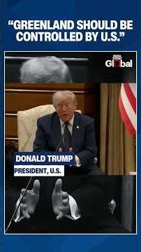 Trump Demands Greenland! Warns NATO, Says US Could Pull Troops From Europe Over Arctic Security
