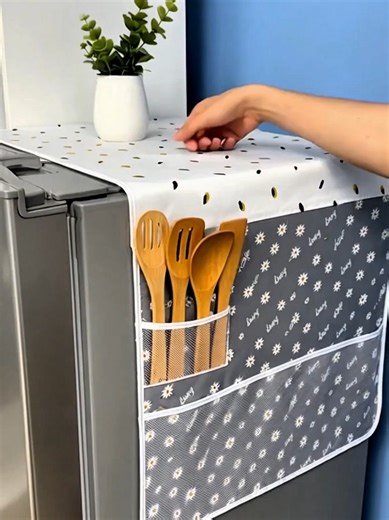 Waterproof Fridge Dust Cover - Organize Your Kitchen