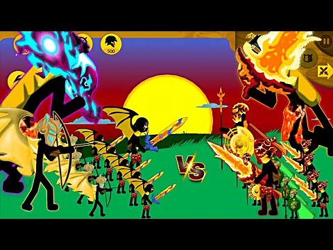 NEW Stick Figure War of FINAL BOSS, Archer vs Spearton | Stick War Legacy | Stick Man Gaming