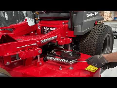 How to Replace a Lawn Mower Belt | Gravely®