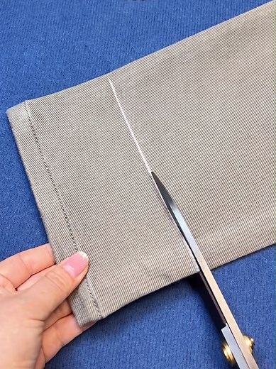 Shorten Pants at Home: Easy No-Machine Hemming Trick