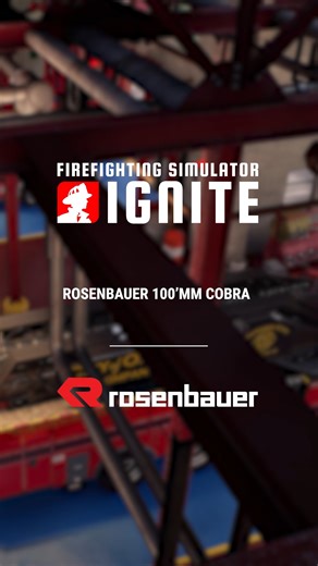 56K views · 431 reactions | The Rosenbauer 100’MM Cobra offers aerial mastery. Firefighting Simulator: Ignite is coming to PC, PlayStation 5 and Xbox Series X|S this fall – wishlist now!  www.firefighting-simulator.com | Firefighting Simulator | Facebook