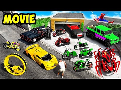 Collecting 50 SECRET & RARE VEHICLES in GTA 5!