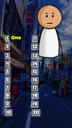 Aprende los Números del 1 al 20 en Inglés