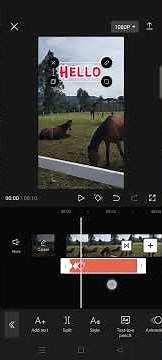 How Can You Make a Moving and Color Changing Text in CapCut Using the Keyframes Feature?