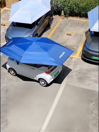 Automatic Folding Car Roof Cover Umbrella Tent — Quick Car Shade