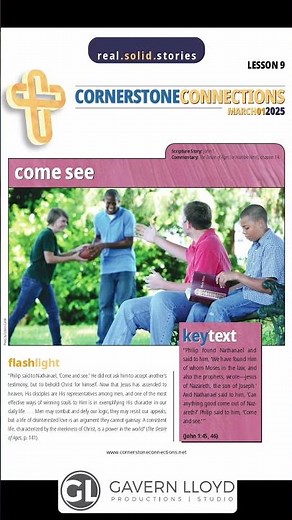 Q1 L9 | CORNERSTONE CONNECTIONS | KeyText | Memory Verse #gracelink 2025 #sabbathschoollesson