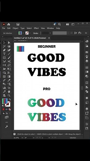 Adobe Illustrator 2026 - Tip to use eyedropper tool like PRO #rfgraphicsworld