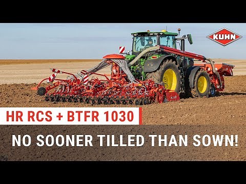 Integrated Air Seed Drills | HR 1030 RCS + BTFR 1030 | KUHN