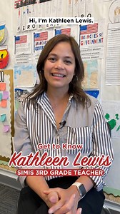 👩‍🏫✨ Get to know one of our incredible elementary school teachers, Kathleen Lewis from Madison Simis Elementary! Hear what inspired her to become a teacher and see what it's like to be part of our dedicated, supportive community. If you're ready to inspire, innovate, and make a difference, we want to meet YOU! We're looking for passionate educators to join our team for the 2025-2026 school year 🌟 Join us at one of our upcoming Hiring Fairs to learn more about the opportunities waiting for you
