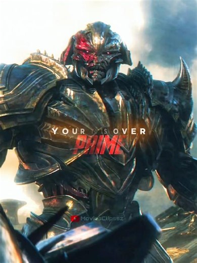 "Your Time is Over, Prime: Epic Megatron Transformation Edit"