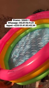 Piscine gonflable pour ton enfant 🧒. Très pratique disponible chez fatshop . 👉Commande maintenant sur Whasapp 📱 225 05 07 15 11 21 | Fatshop
