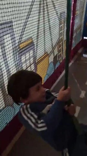 Amazing zip line 😍 Indoor Zip Line for Kids #shorts