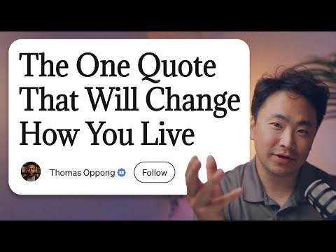 Meta Staff Engineer Reacts To The One Quote to Live By