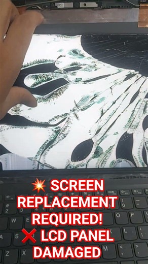 Laptop Screen Replacement Required? 💻 Broken LCD