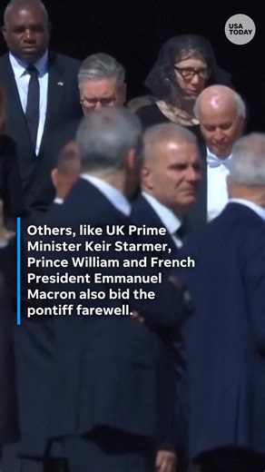 13K views · 73 reactions | Watch: World leaders gather at Vatican for Pope Francis' funeral | Cape Cod Times | Facebook