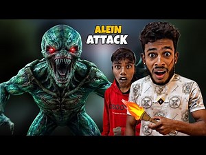 CHOTU KA REAL ALIEN ATTACK | REAL ALEIN COUGHT ON HOUSE #factfireking