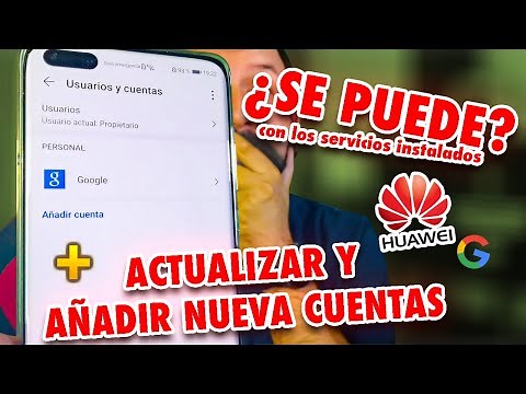 ADD GOOGLE ACCOUNTS and UPDATE HUAWEI FIRMWARE with GOOGLE PLAY INSTALLED