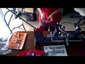 StringwayストリングウェイML100 T92シングルアクションでバドミントンガット張り替え Stringing Badminton Racket